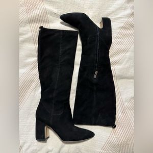 Sam Edelman Hai Black Suede boots